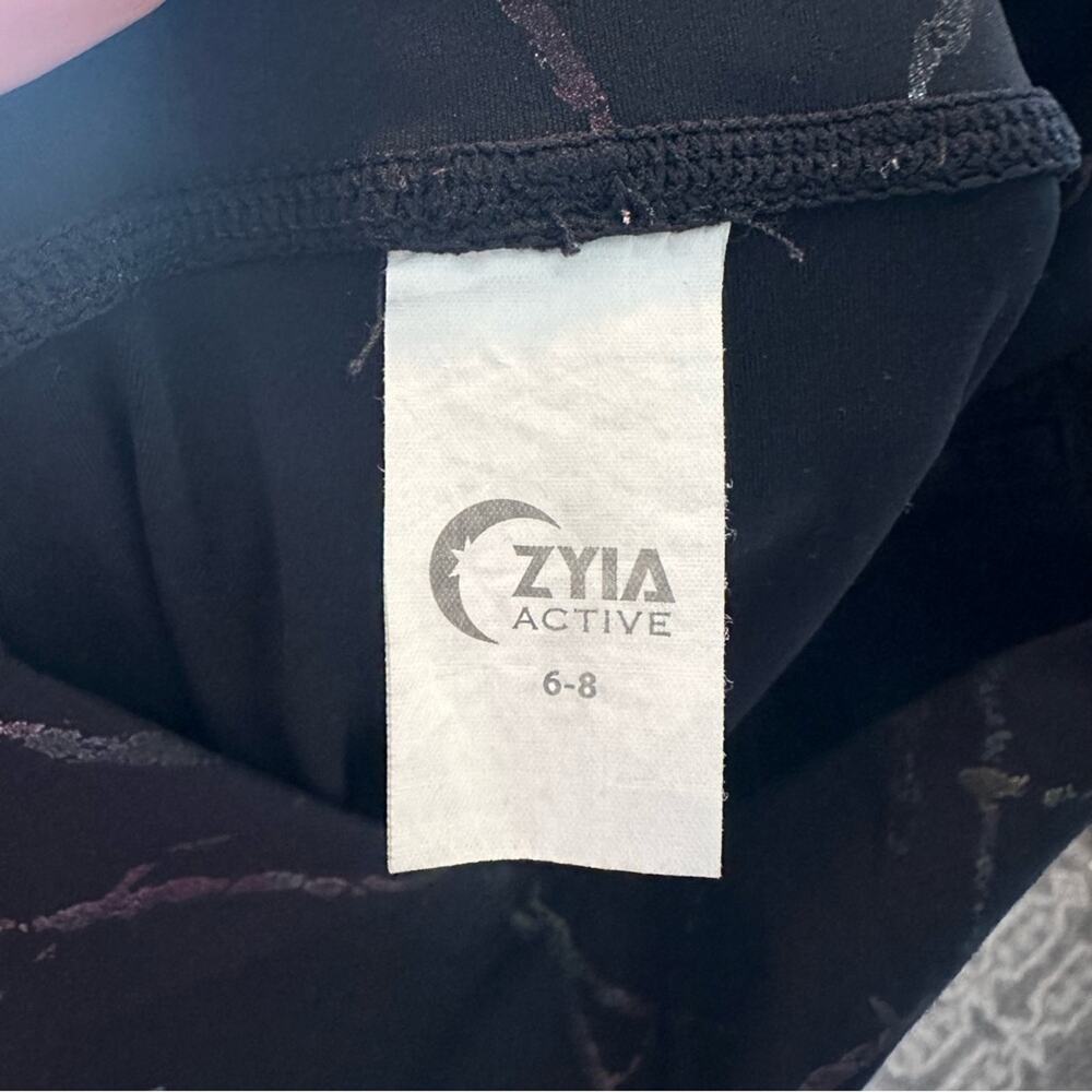 Zyia Active Abstract Hi Rise 7/8 Athletic Leggings Size 6 - Picture 13 of 14
